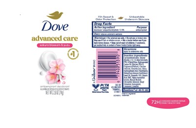 Artwork (Dove Advanced Care Sakura Blossom And Yuzu Antiperspirant Deodorant   Artwork)
